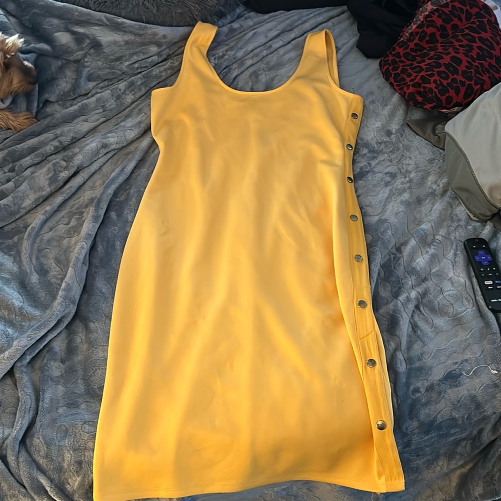 Yellow dress